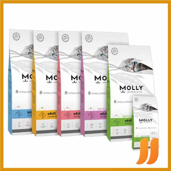 Molly SuperPremium Cat Food +-1kg(Repack)